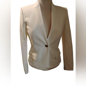Tommy Hilfiger Off-White Women's Suit Jacket